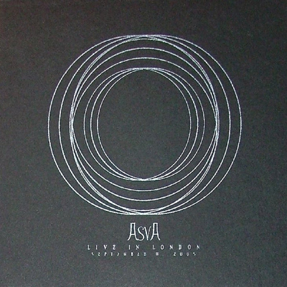 Asva - Live in London, September 8, 2005 (2008) Cover