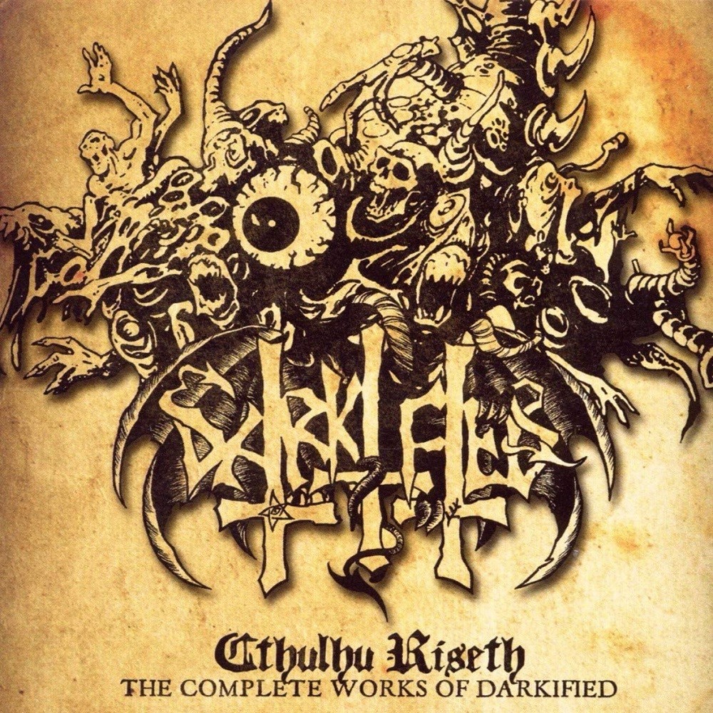 Darkified - Cthulhu Riseth - The Complete Works of Darkified (2012) Cover