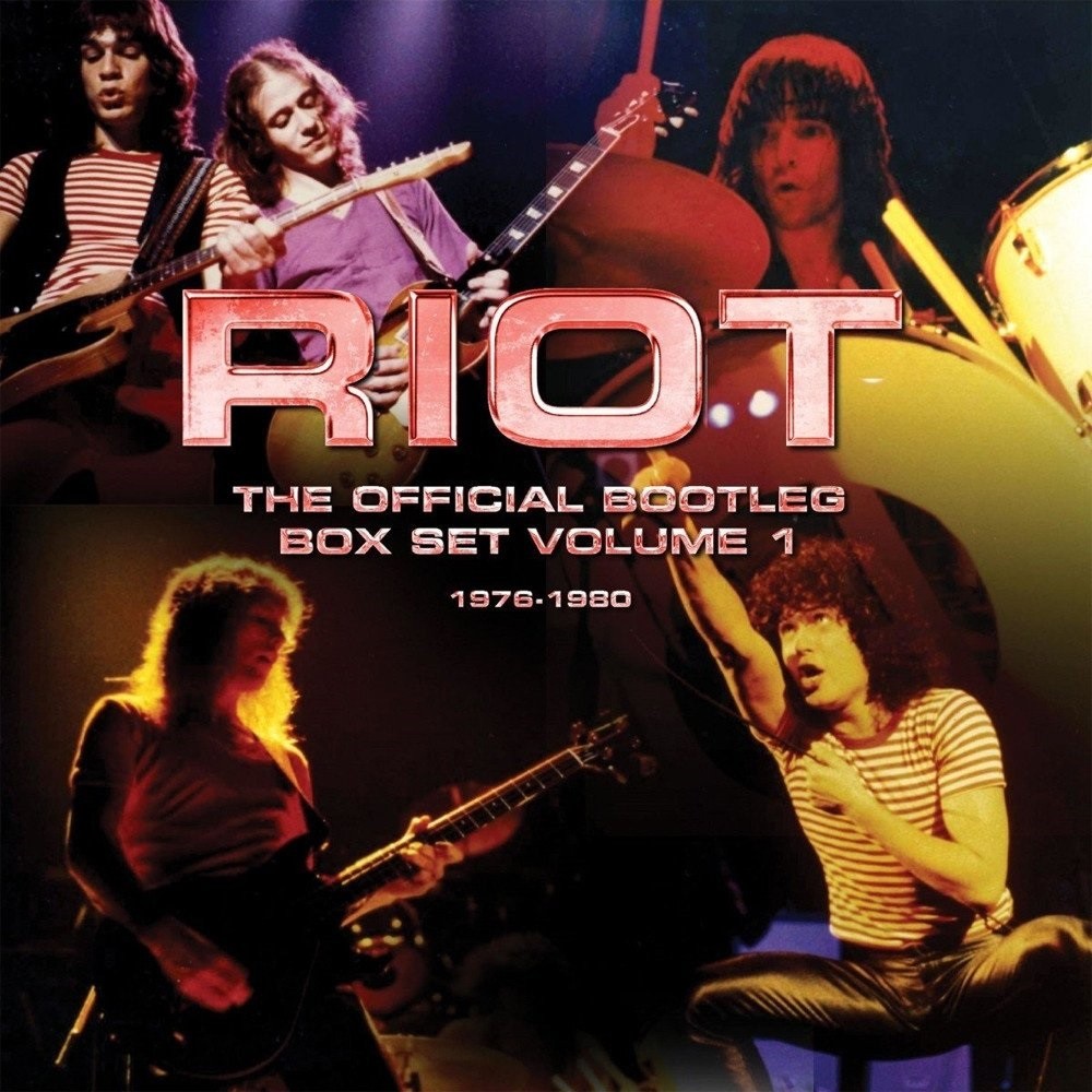 Riot - The Official Bootleg Box Set Volume 1: 1976 - 1980 (2017) Cover