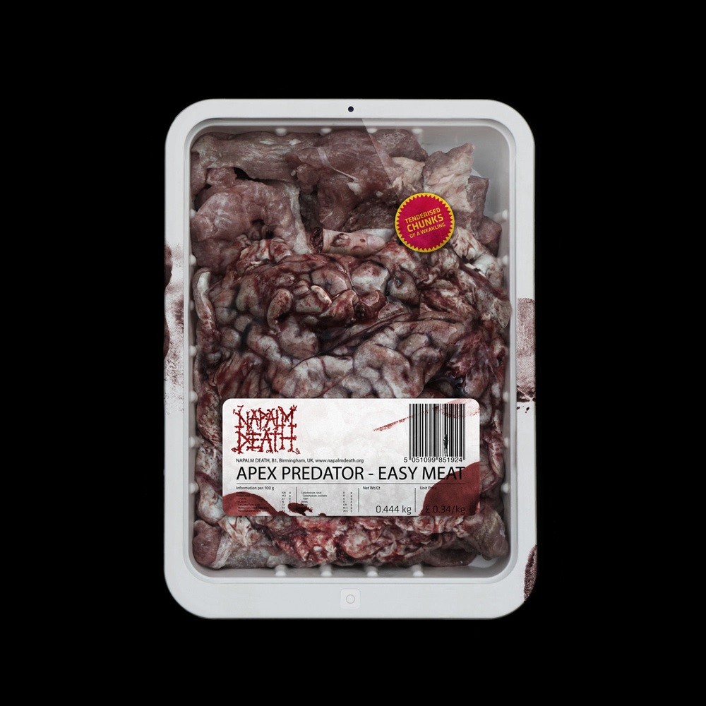 Napalm Death - Apex Predator - Easy Meat (2015) Cover