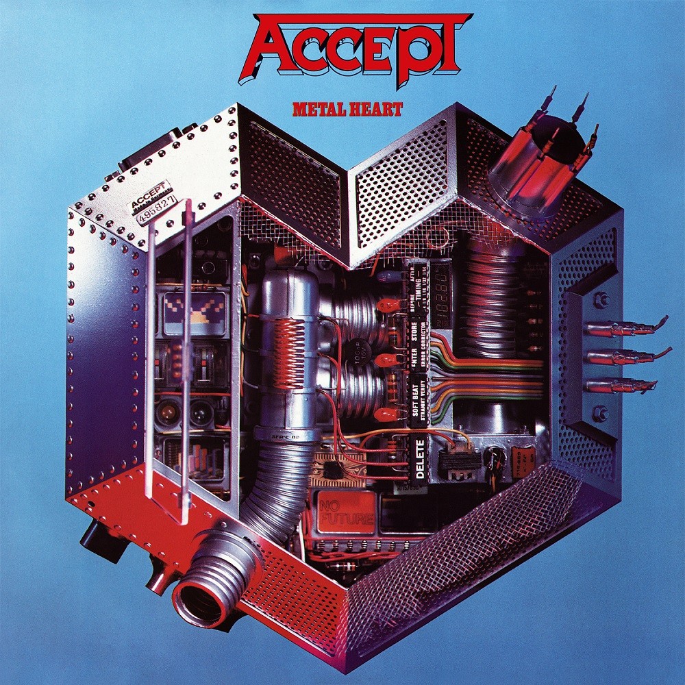 Accept - Metal Heart (1985) Cover