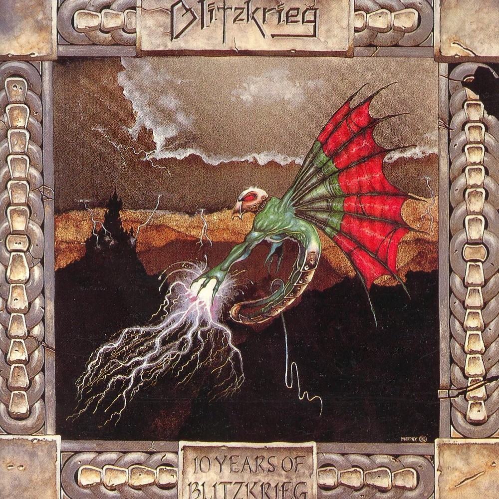 Blitzkrieg - 10 Years of Blitzkrieg (1991) Cover