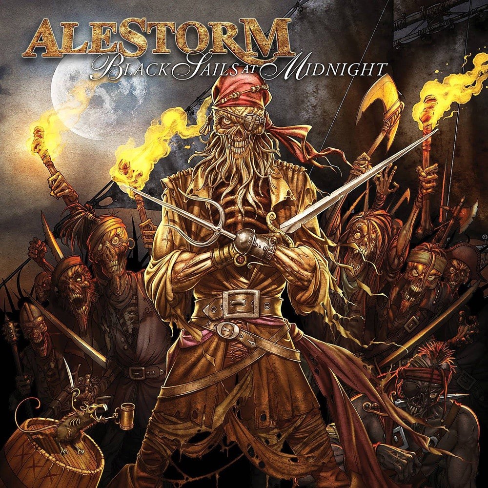 Alestorm - Black Sails at Midnight (2009) Cover