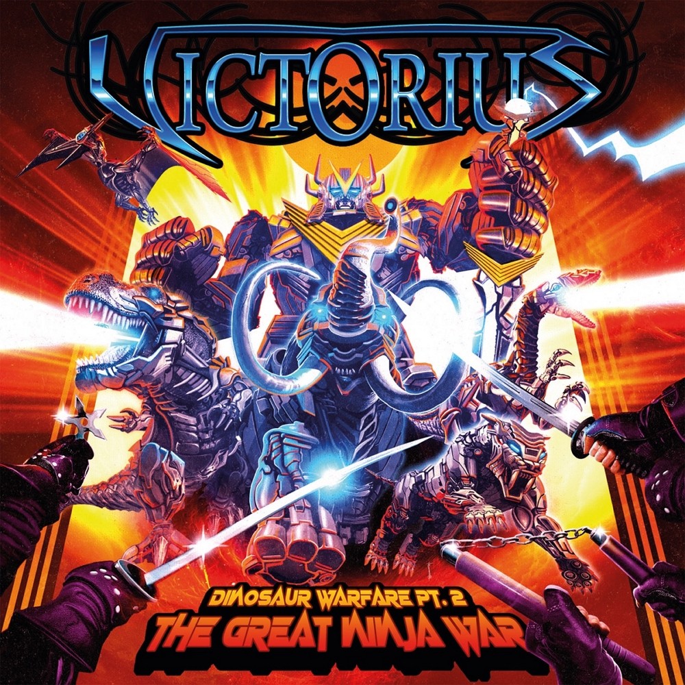 Victorius - Dinosaur Warfare Pt. 2: The Great Ninja War (2022) Cover