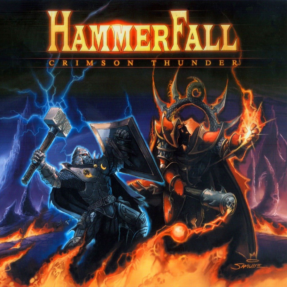 HammerFall - Crimson Thunder (2002) Cover