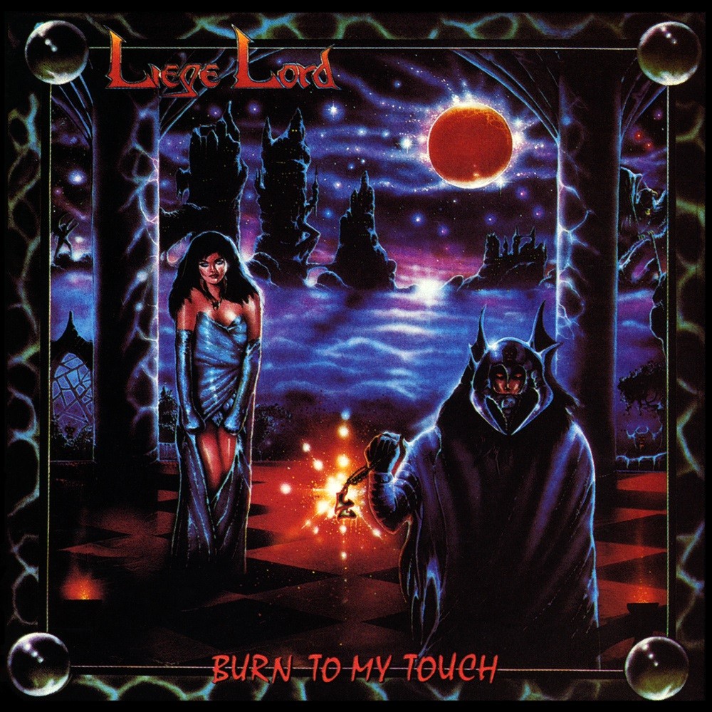 Liege Lord - Burn to My Touch (1987) Cover