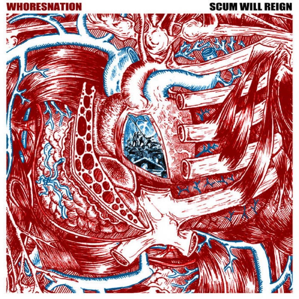 Whoresnation - Scum Will Reign (2014) Cover