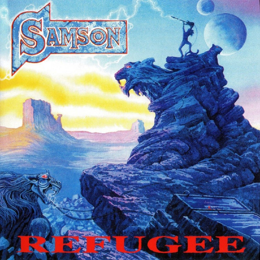 Samson - Refugee (1990) Cover