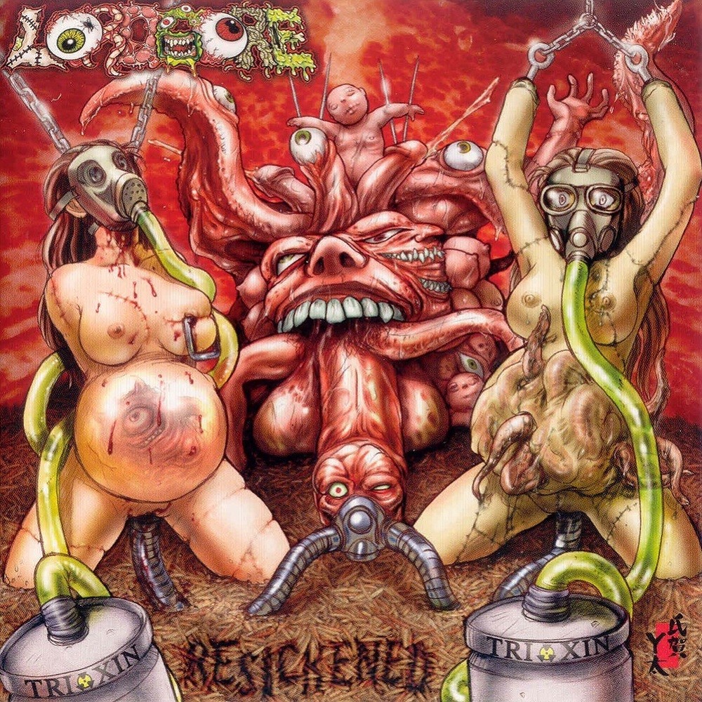 Lord Gore - Resickened (2004) Cover