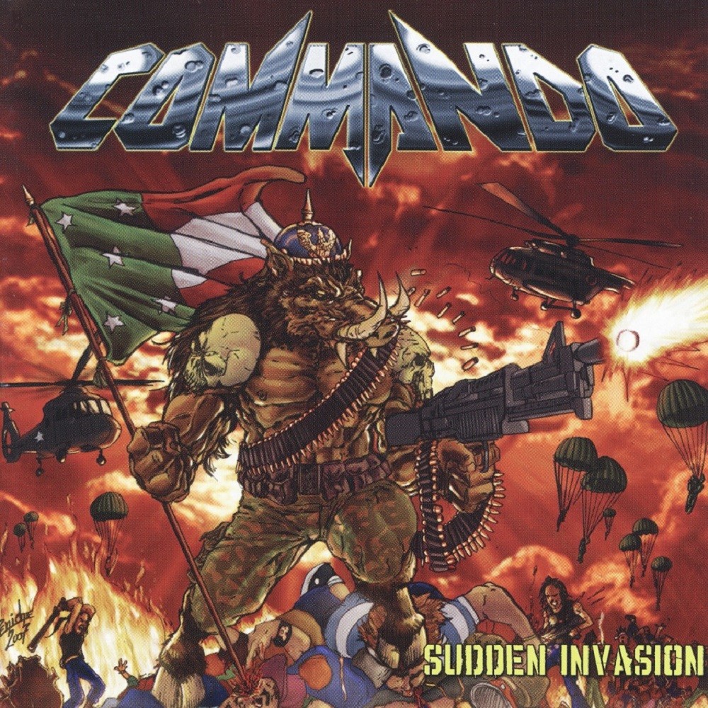 Commando - Sudden Invasion (2008) Cover