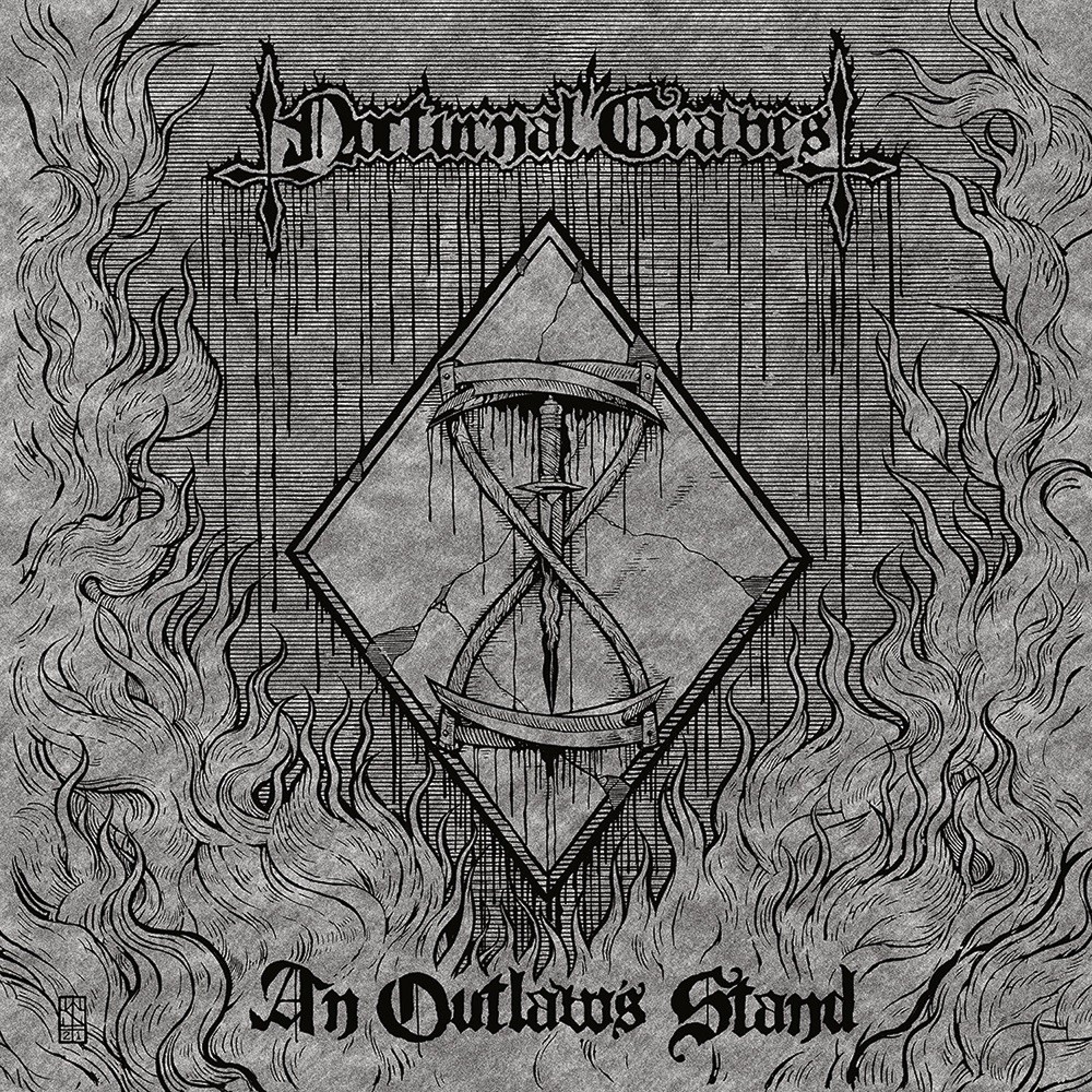 Nocturnal Graves - An Outlaw's Stand (2022) Cover