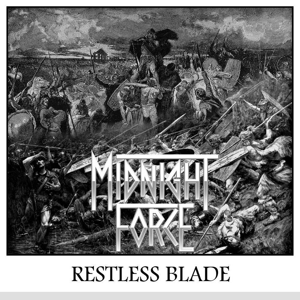 Midnight Force - Restless Blade (2016) Cover