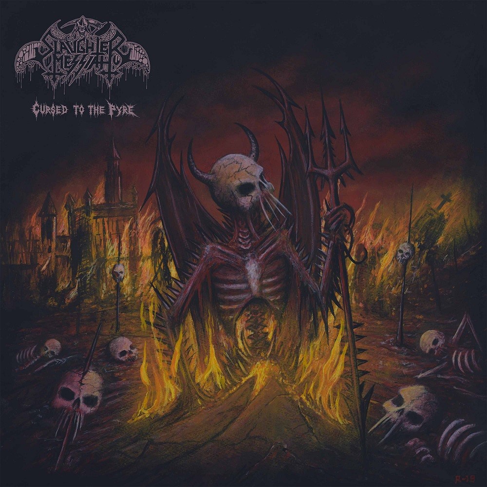 Slaughter Messiah - Cursed to the Pyre (2020) Cover