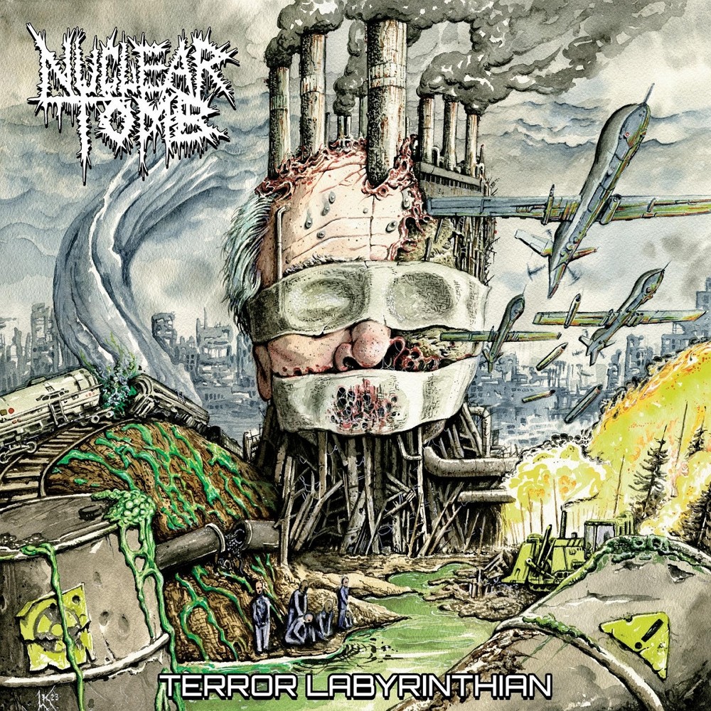 Nuclear Tomb - Terror Labyrinthian (2024) Cover