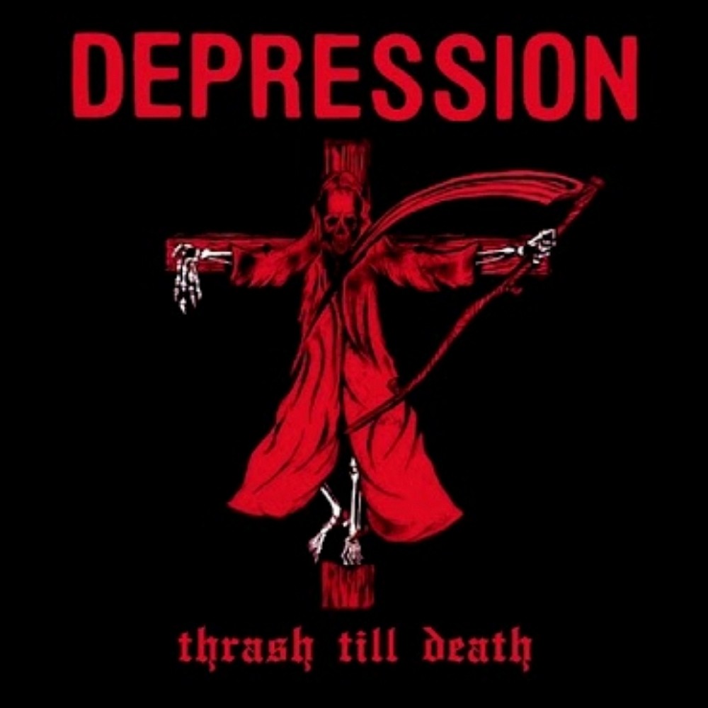 Depression - Thrash Till Death: Studio Tapes (1988) Cover