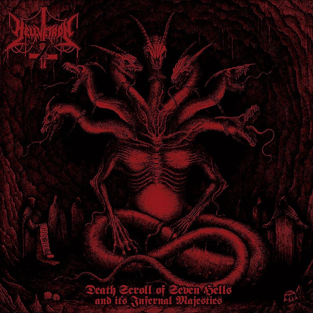 Hellvetron - Death Scroll of Seven Hells and Its Infernal Majesties (2012) Cover