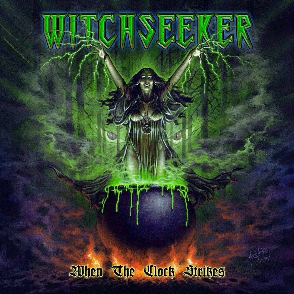 Witchseeker - When the Clock Strikes (2017) Cover