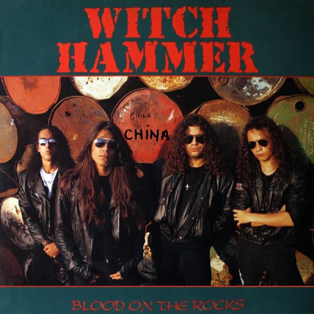 Witchhammer (BRA) - Blood on the Rocks (1992) Cover