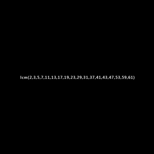 255: lcm(2,3,5,7,11,13,17,19,23,29,31,37,41,43,47,53,59,61)