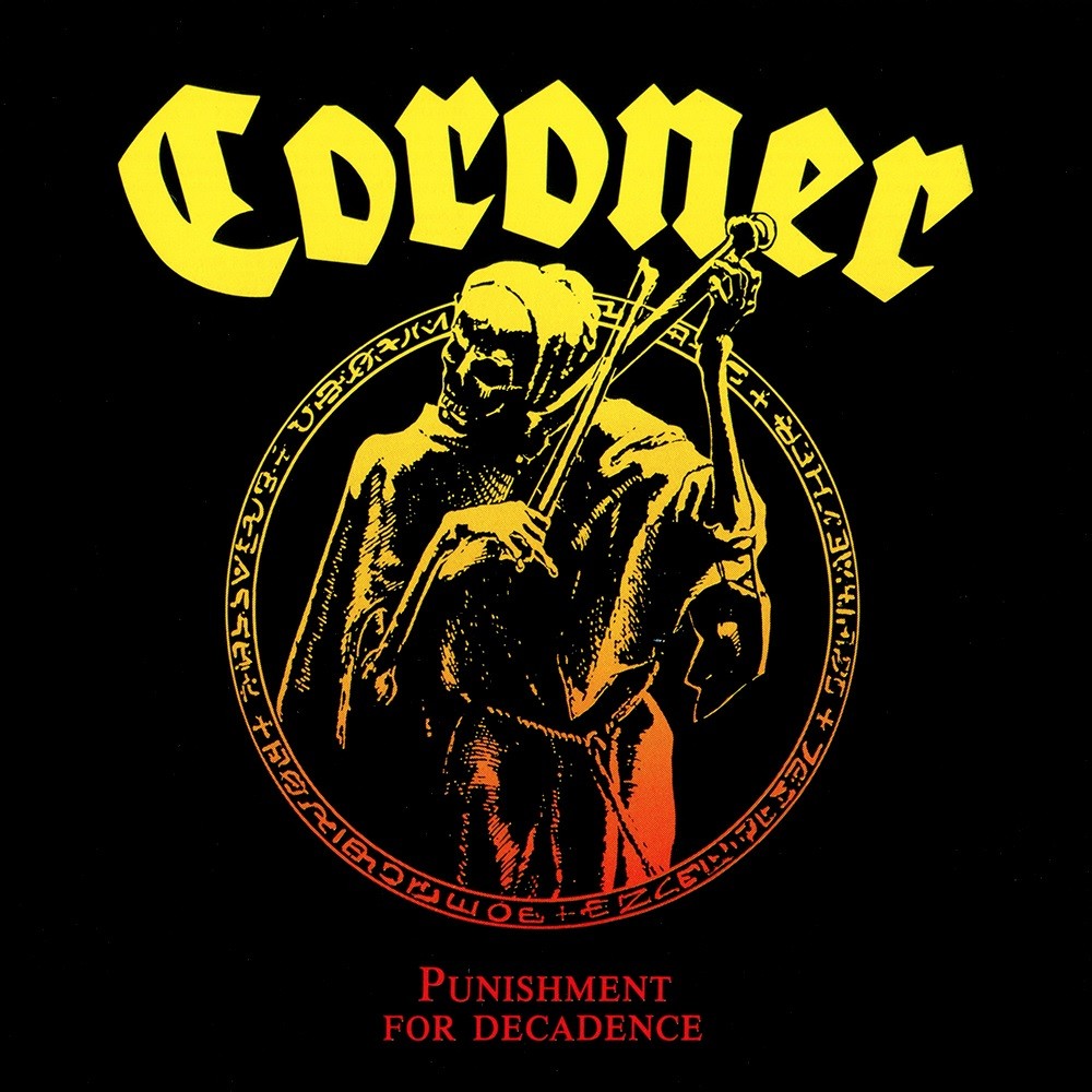 Coroner - Punishment for Decadence (1988) Cover