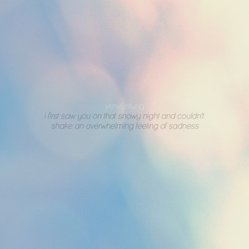 I First Saw You on That Snowy Night and Couldn't Shake an Overwhelming Feeling of Sadness
