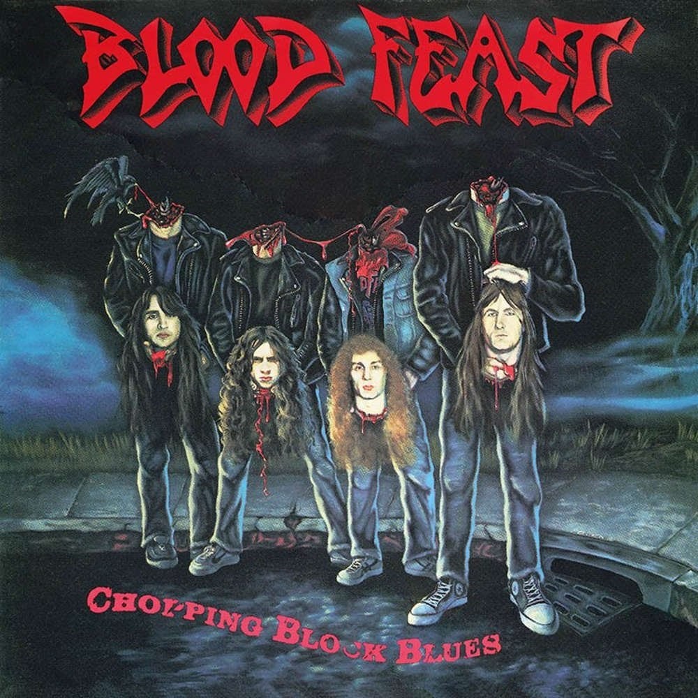 Blood Feast - Chopping Block Blues (1989) Cover