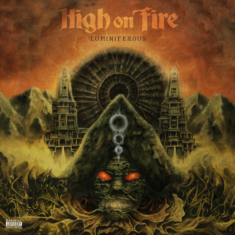 High on Fire - Luminiferous (2015) Cover