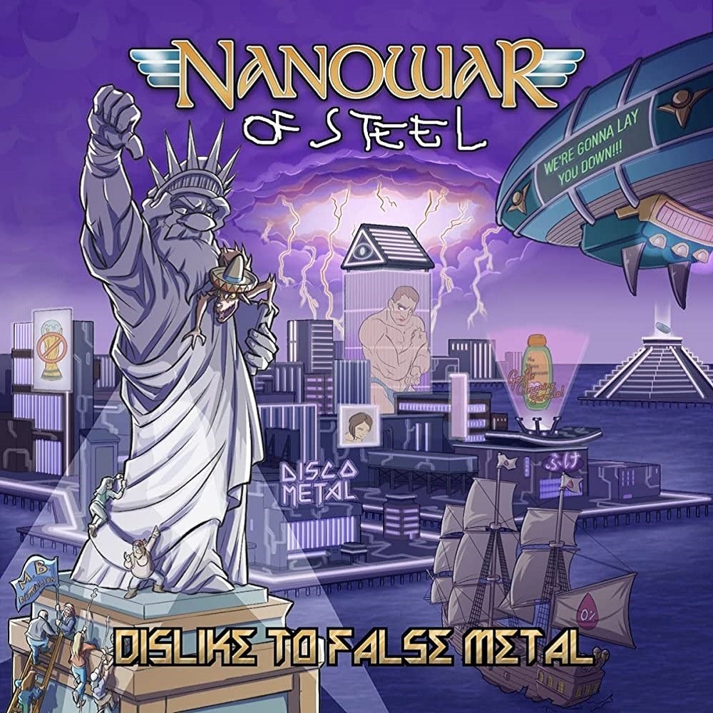 Nanowar of Steel - Dislike to False Metal (2023) Cover