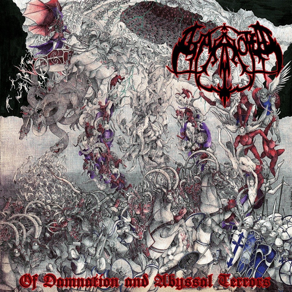 Garroted - Of Damnation and Abyssal Terrors (2018) Cover