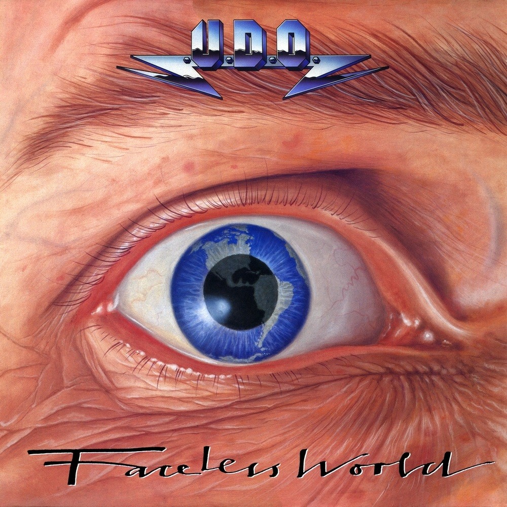 U.D.O. - Faceless World (1990) Cover