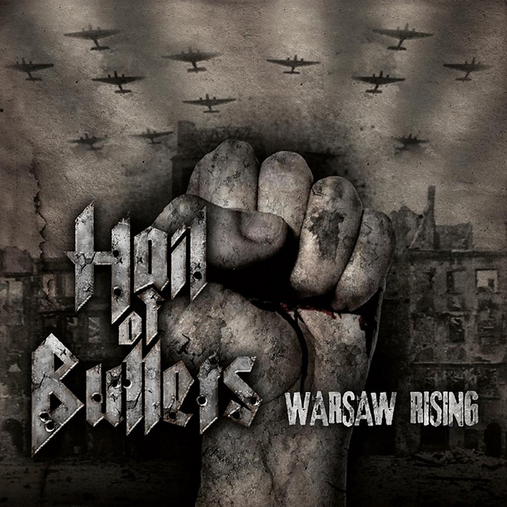 Hail of Bullets - Warsaw Rising (2009) Cover