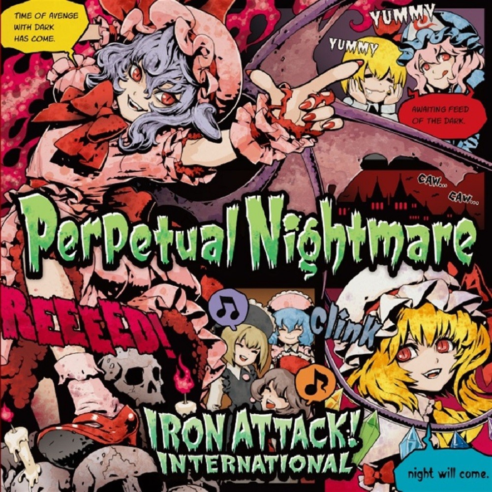 Iron Attack! - Perpetual Nightmare (2016) Cover