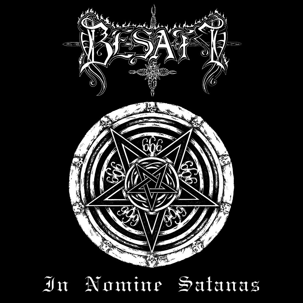 Besatt - In nomine Satanas (1997) Cover
