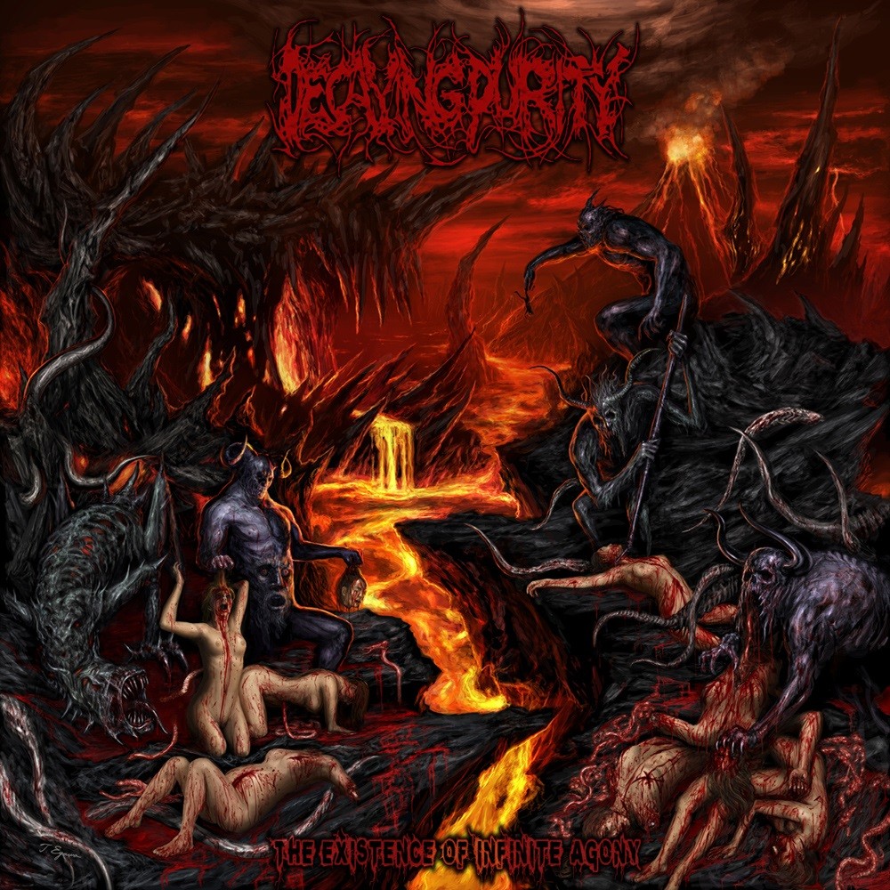 Decaying Purity - The Existence of Infinite Agony (2011) Cover