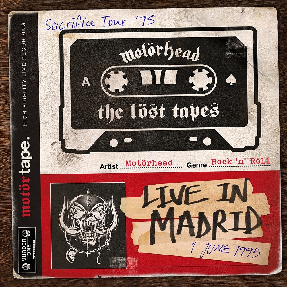 Motörhead - The Löst Tapes Vol. 1: Live in Madrid 1995 (2021) Cover