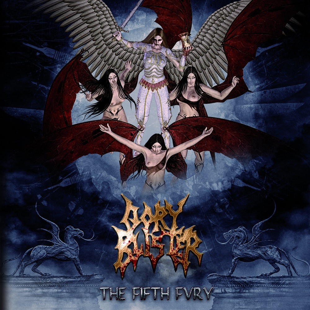 Gory Blister - The Fifth Fury (2014) Cover