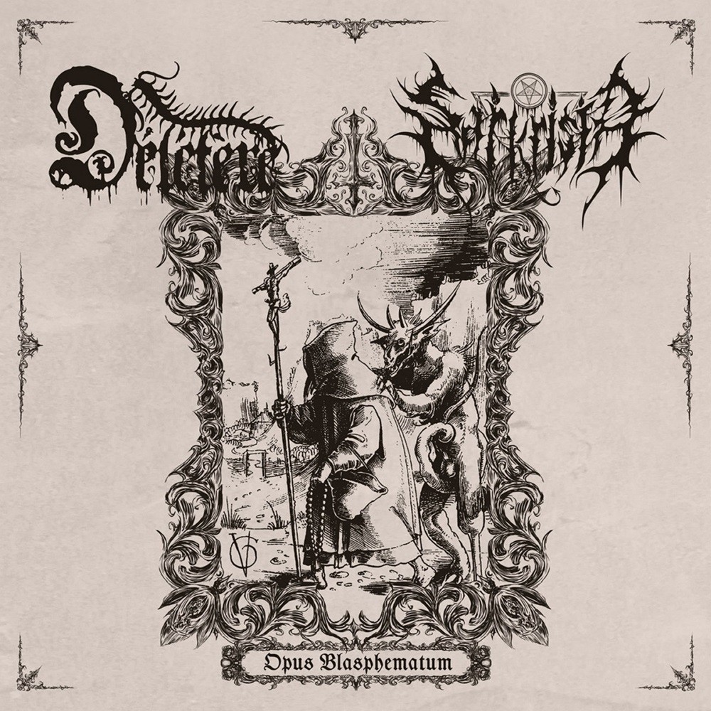 Délétère / Sarkrista - Opus Blasphematum (2021) Cover