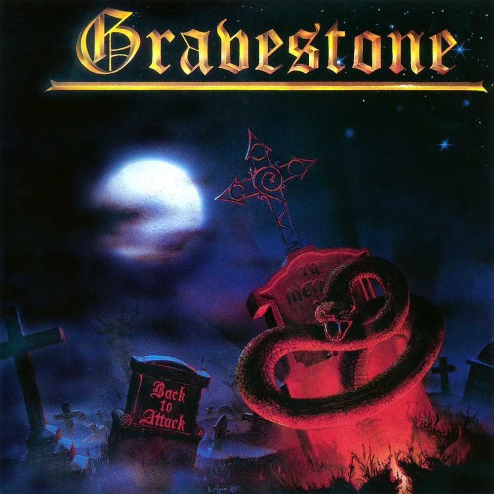 Gravestone (GER) - Back to Attack (1985) Cover