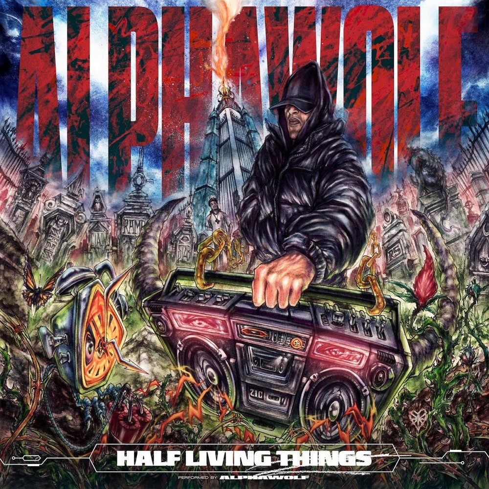Alpha Wolf - Half Living Things (2024) Cover