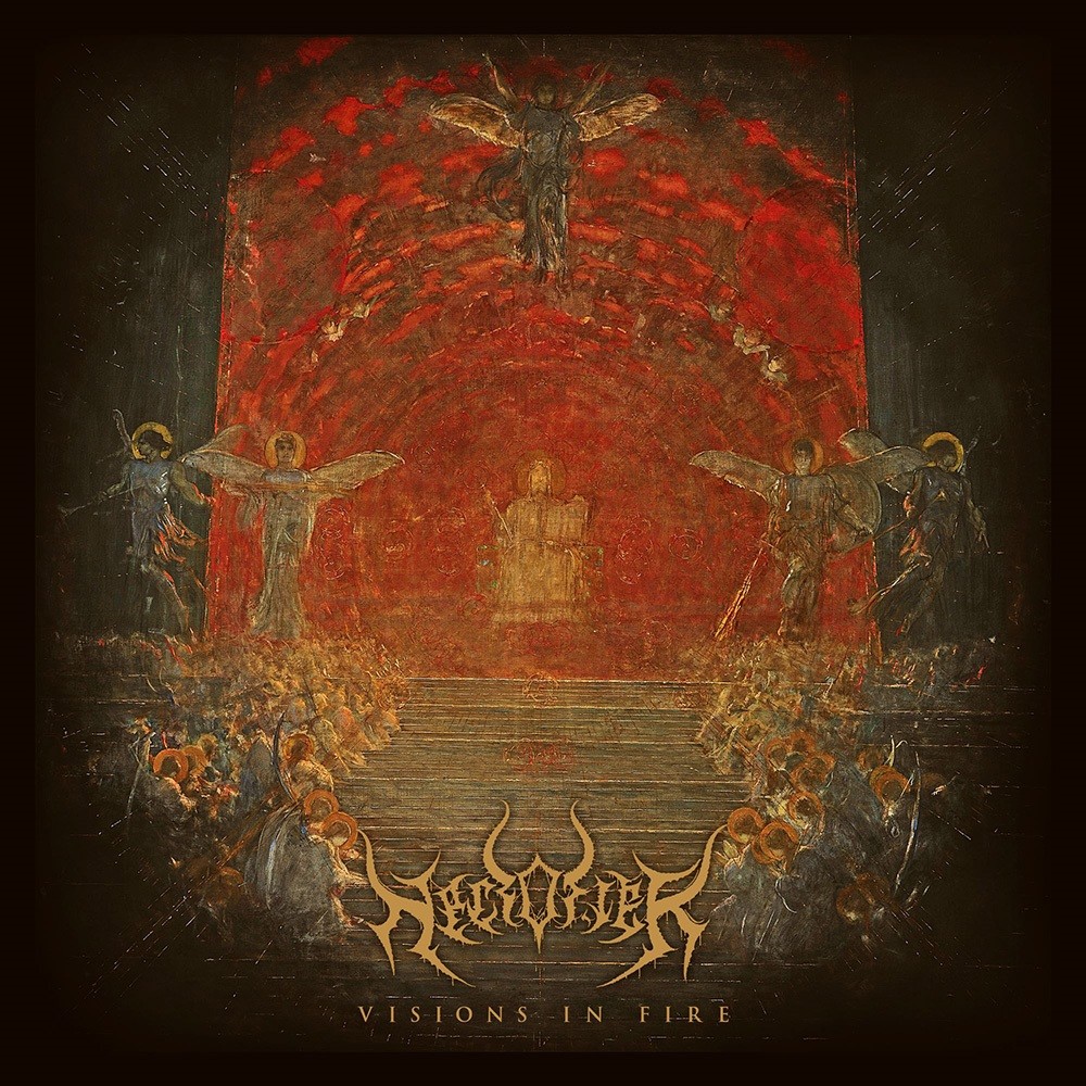 Necrofier - Visions in Fire (2018) Cover