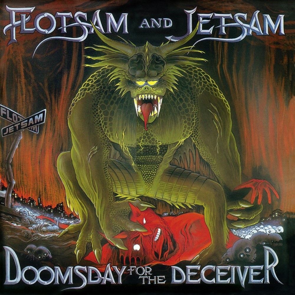 Flotsam and Jetsam - Doomsday for the Deceiver (1986) Cover