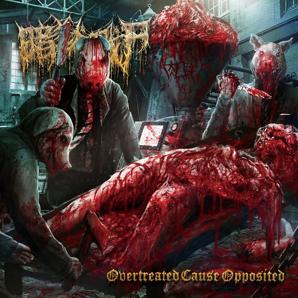 Dark Prison Massacre, The - Overtreated Cause Opposited (2019) Cover