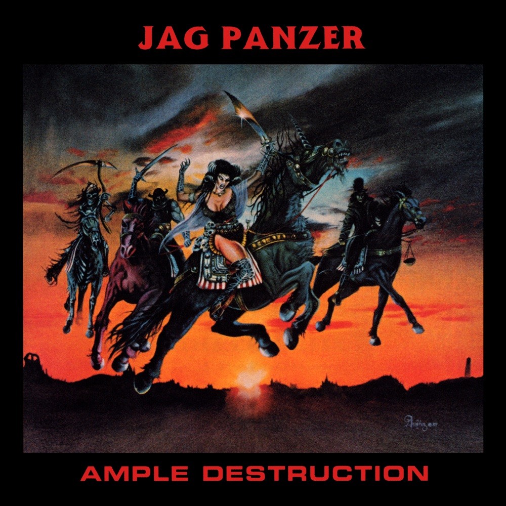 Jag Panzer - Ample Destruction (1984) Cover