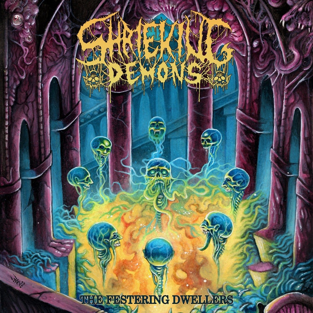 Shrieking Demons - The Festering Dwellers