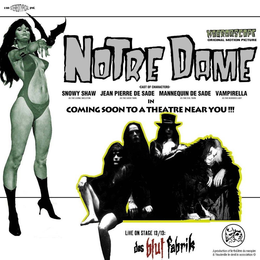 Notre Dame - Coming Soon to a Theatre Near You, the 2nd (2002) Cover