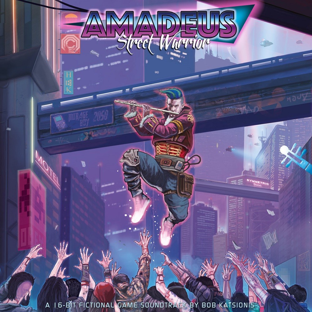 Bob Katsionis - Amadeus Street Warrior (2020) Cover