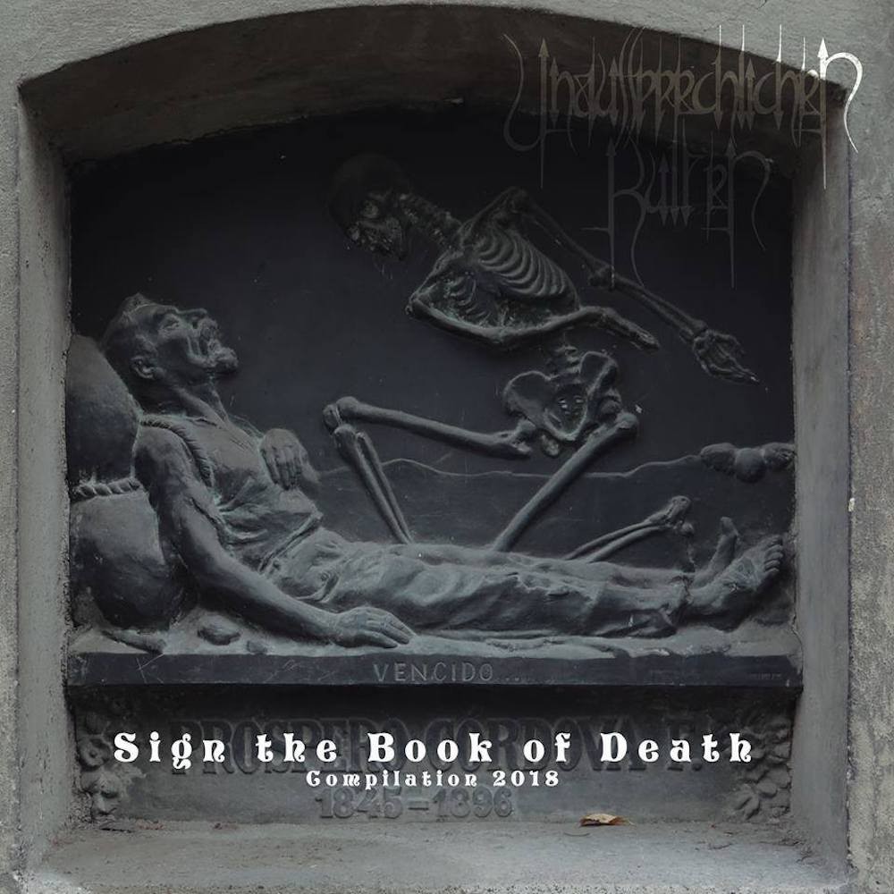 Unaussprechlichen Kulten - Sign the Book of Death (2018) Cover