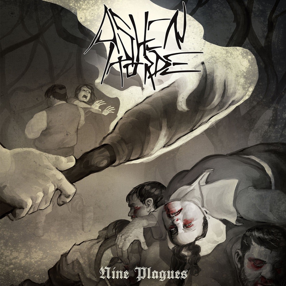 Ashen Horde - Nine Plagues (2015) Cover
