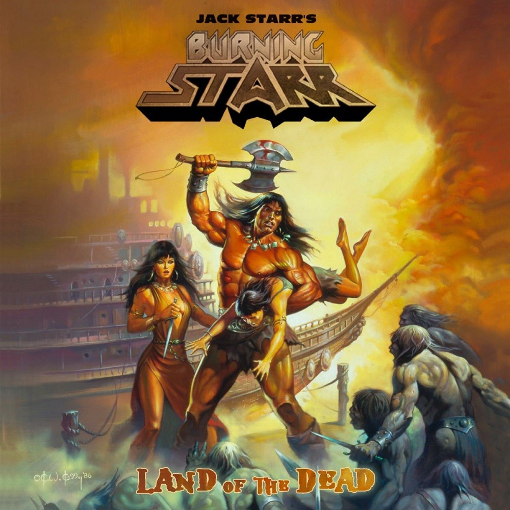Burning Starr - Land of the Dead (2011) Cover
