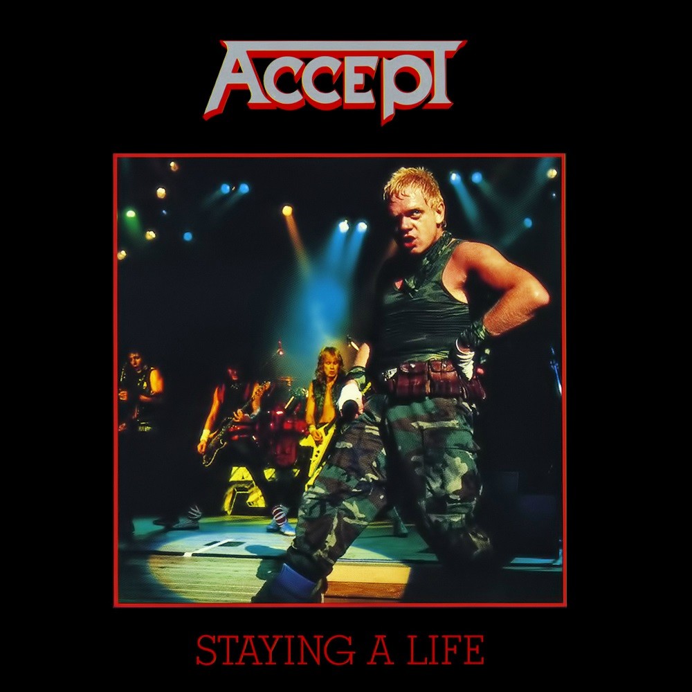 Accept - Staying a Life (1990) Cover